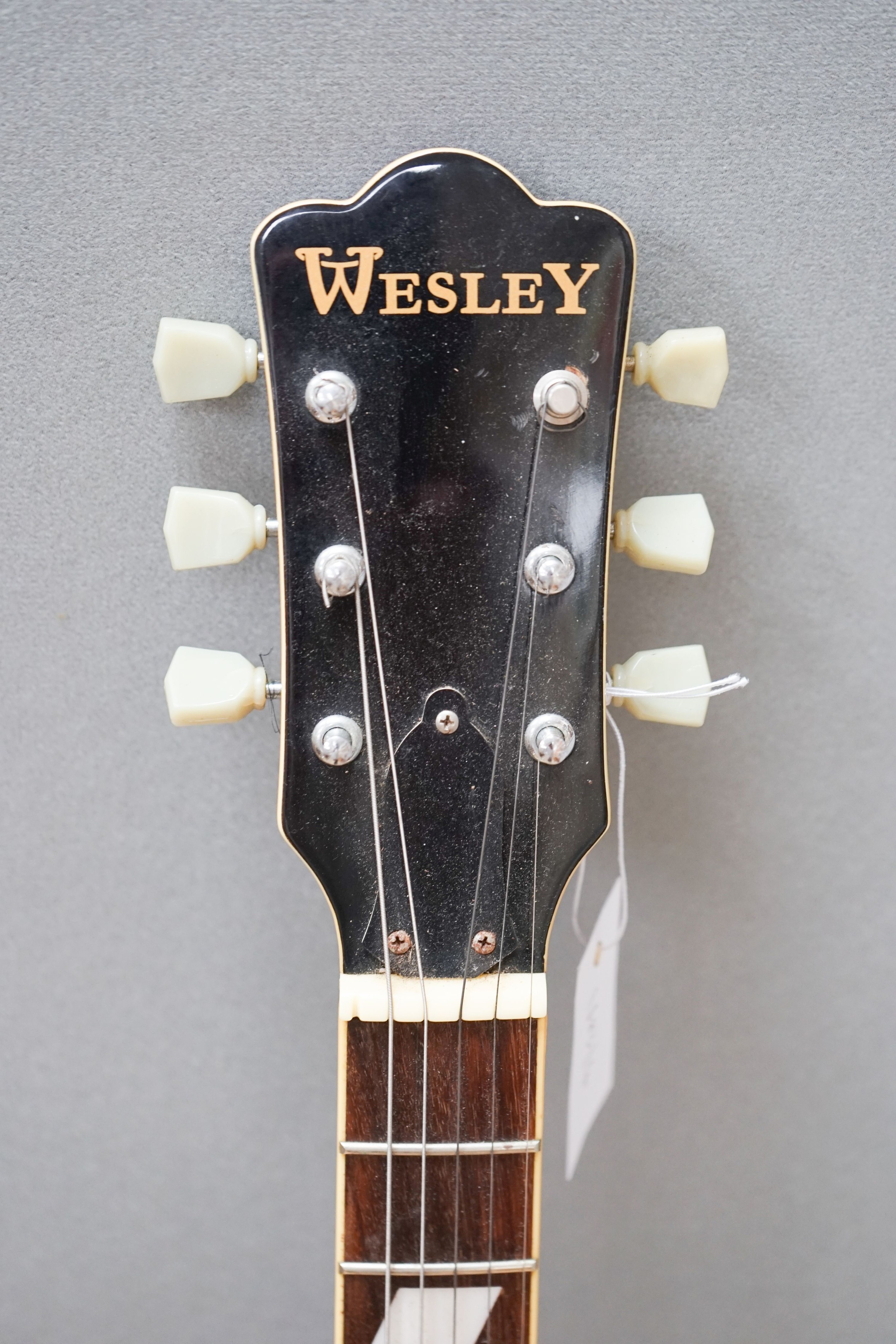 A Wesley Les Pall copy electric guitar